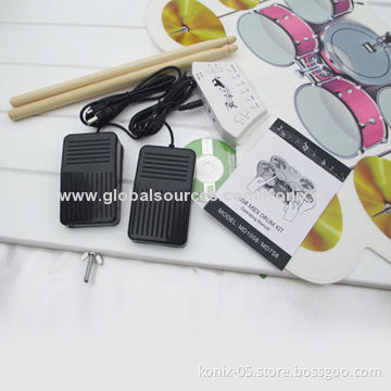 Making musical instruments for children, USB roll-up drum kit